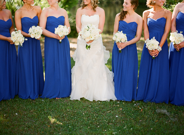 cheap blue Bridesmaid Dresses